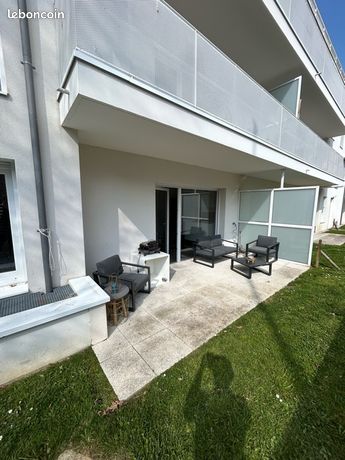 T2 meublé jardin parking