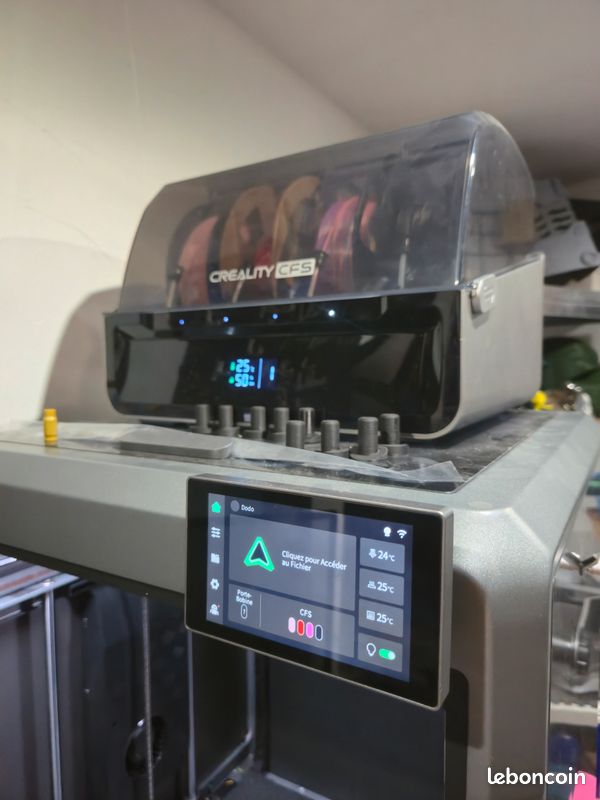 ​Imprimante 3D Creality K2 Plus + Système Multicouleur CFS + Pièces Neuves (image 3)