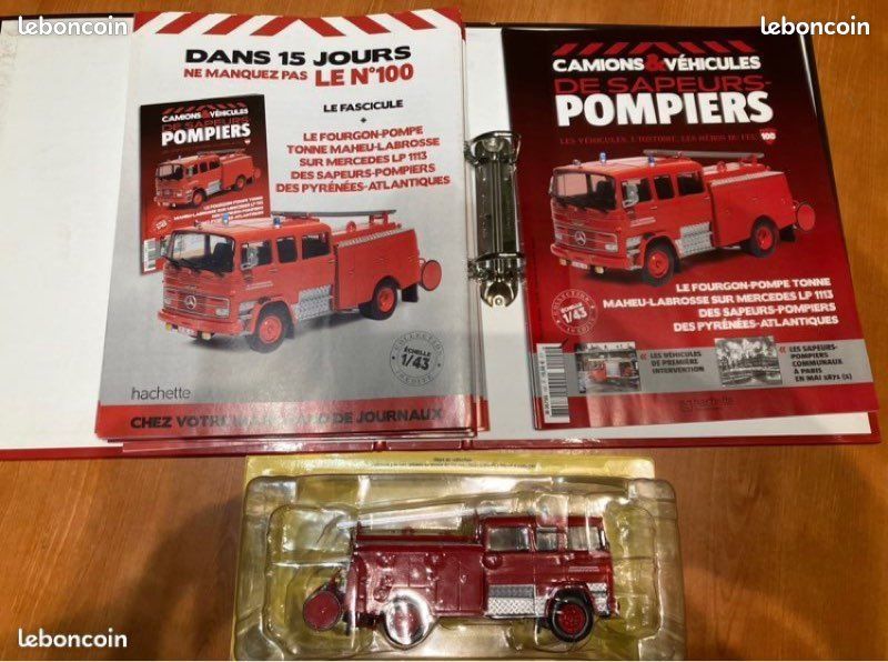 Fascicule N°61 - Collection HACHETTE Camions De Pompiers - NEUF