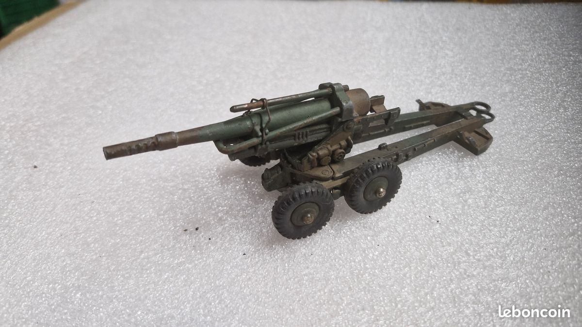 Dinky Toys 1:43 - Model military vehicle - 80E Obusier De 155 A.B.S., Boxed - auction online