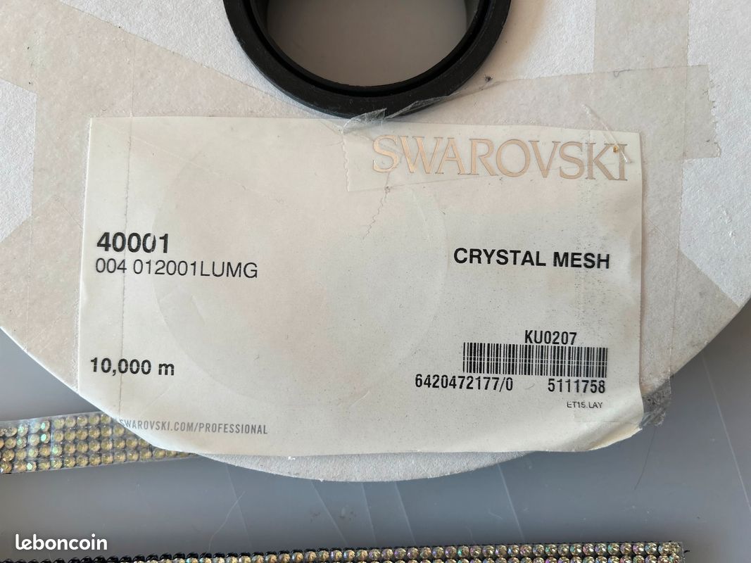 Cristal mesh Swarovski neuf (image 3)