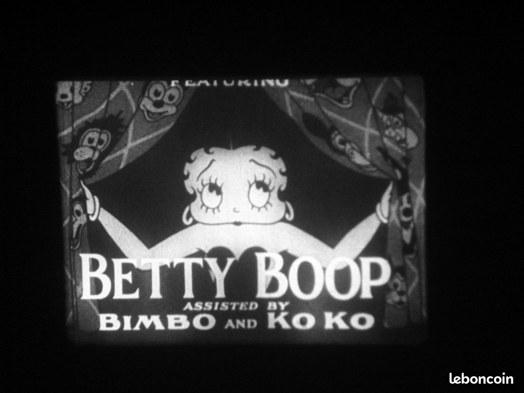Film 16 mm RARISSIME DESSIN ANIME COMPLET BETTY BOOP ANIMATION