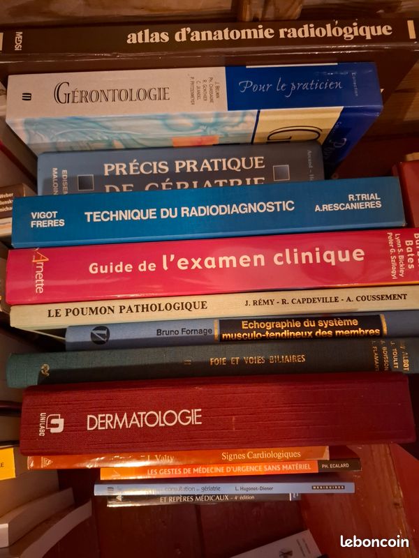Lot de livres de médecine (image 2)