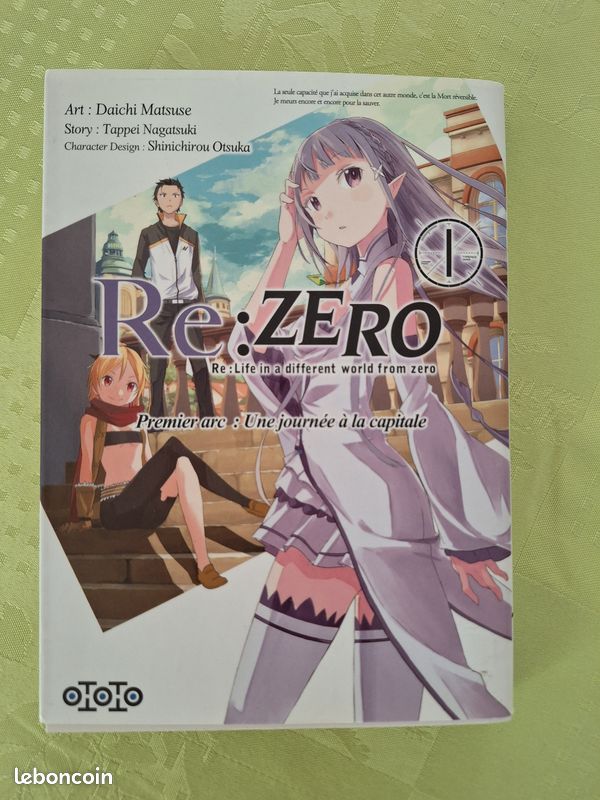 Manga ReZero 1 Arc 1 (image 1)