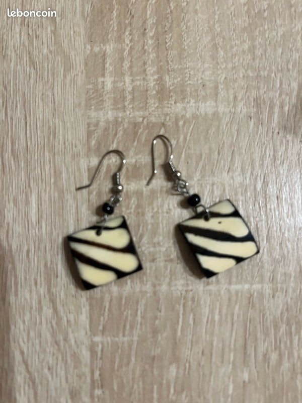 Boucles d’oreilles Afrique (image 1)