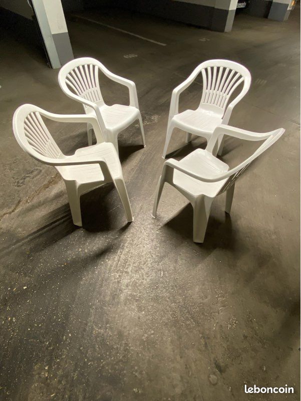 Chaise jardin plastique (image 3)