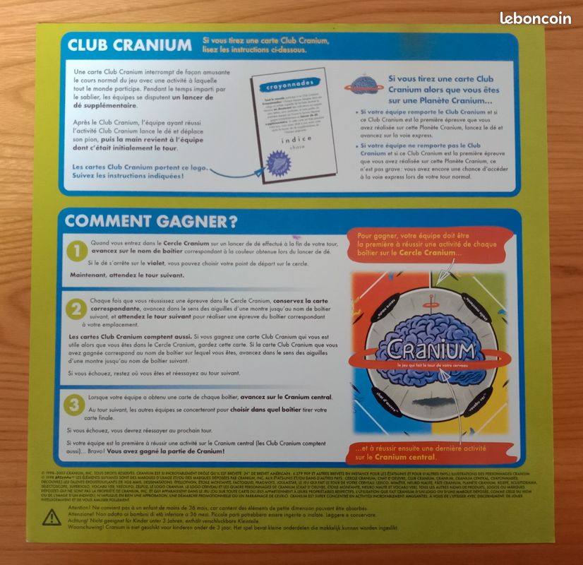 Jeu de société : Cranium (image 5)