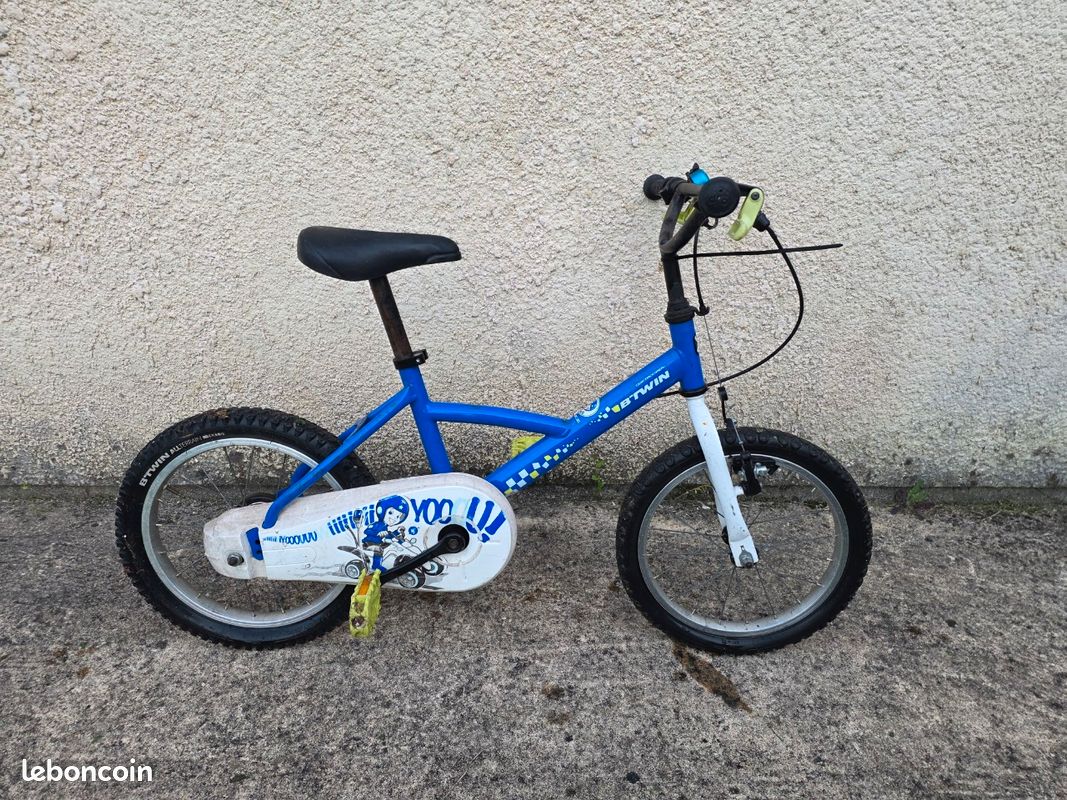 VTT btwin 16 pouces bleu (image 1)