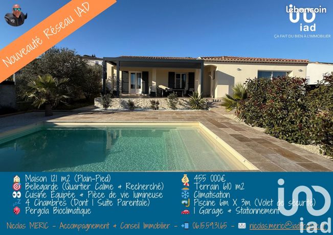 Villa 5 pièces 121 m²