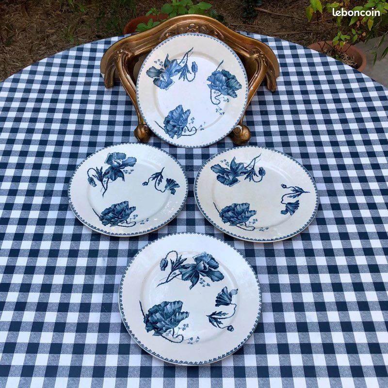 Assiettes à Dessert Sarreguemines