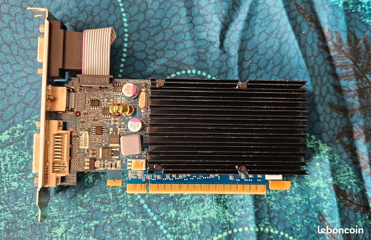 Carte Graphique NVIDIA GeForce 8400 GS - 512 Mo - Silencieuse (Fanless) (image 2)