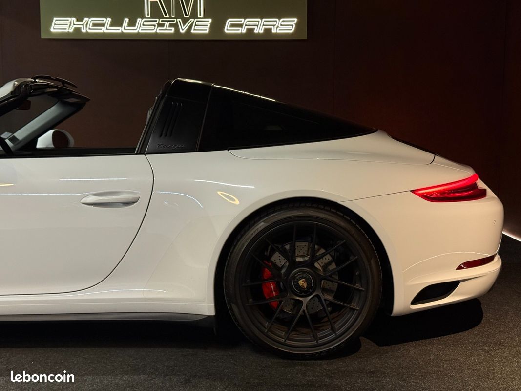 Porsche 911 991 Carrera 4 GTS Targa PDK Immat France Bose / Echappement Sport (image 7)