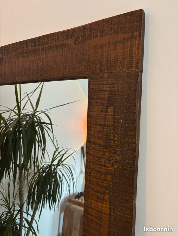 Grand miroir en bois (image 2)