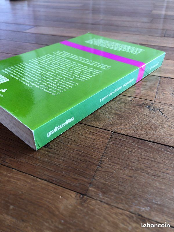 Vend lot de livres chimie organique (image 8)