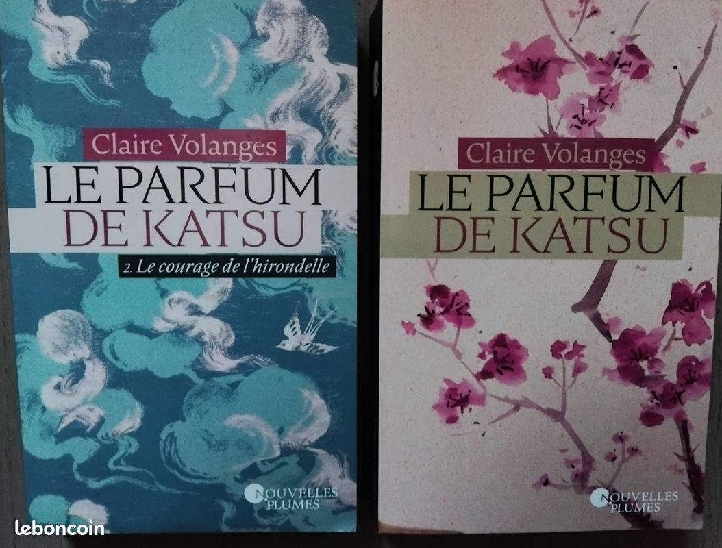 Lot de 2 romans de Claire Volanges. Japon. TBE (image 1)