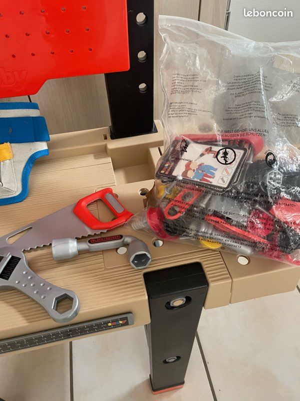 Établi enfant Smoby Black&Decker (image 3)