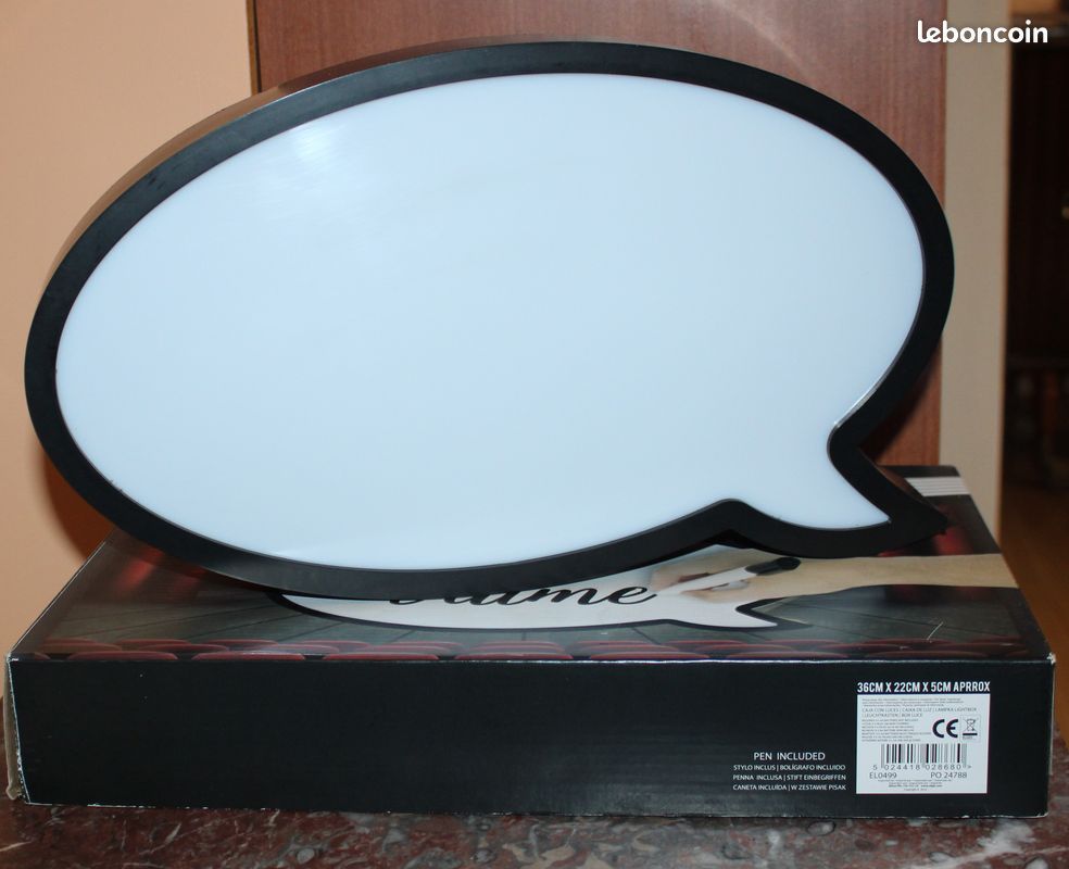 Boîte lumineuse " speech bubble light box (image 2)