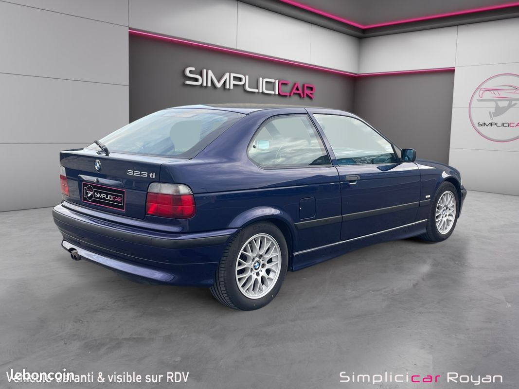 BMW Série 3 E36 COMPACT TI 2.5 170Ch bvm 5 rapports - Pont court Autobloquant - CT ok - Garantie 12 mois (image 3)