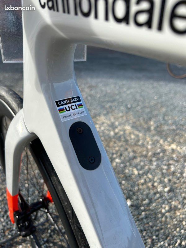 Vélo De Course Cannondale SIX 13 - Carbone/Alu - Taille 56 - Blanc - Très Bon État