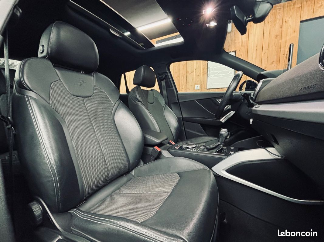 Audi Q2 35 TFSI 1.5L 150CH S LINE + ENTRETIEN CONSTRUCTEUR + TOIT OUVRANT + CARPLAY + CAMERA DE RECUL + GARANTIE 12 MOIS (image 14)
