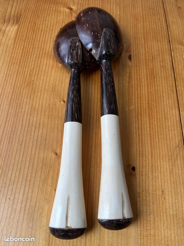 Couverts à salade en coco (image 2)