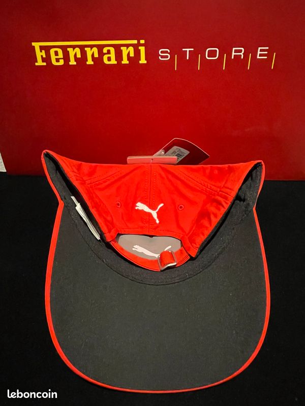 Casquette de baseball homme Graphic Red Ferrari F1 Rouge | Vêtements  Casquettes Équipes
