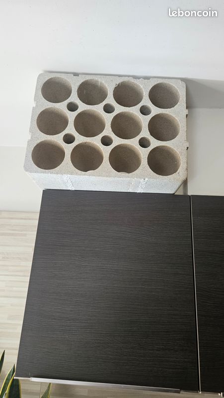Range-bouteilles / Casier à bouteilles en polystyrène – 12 bouteilles (image 4)