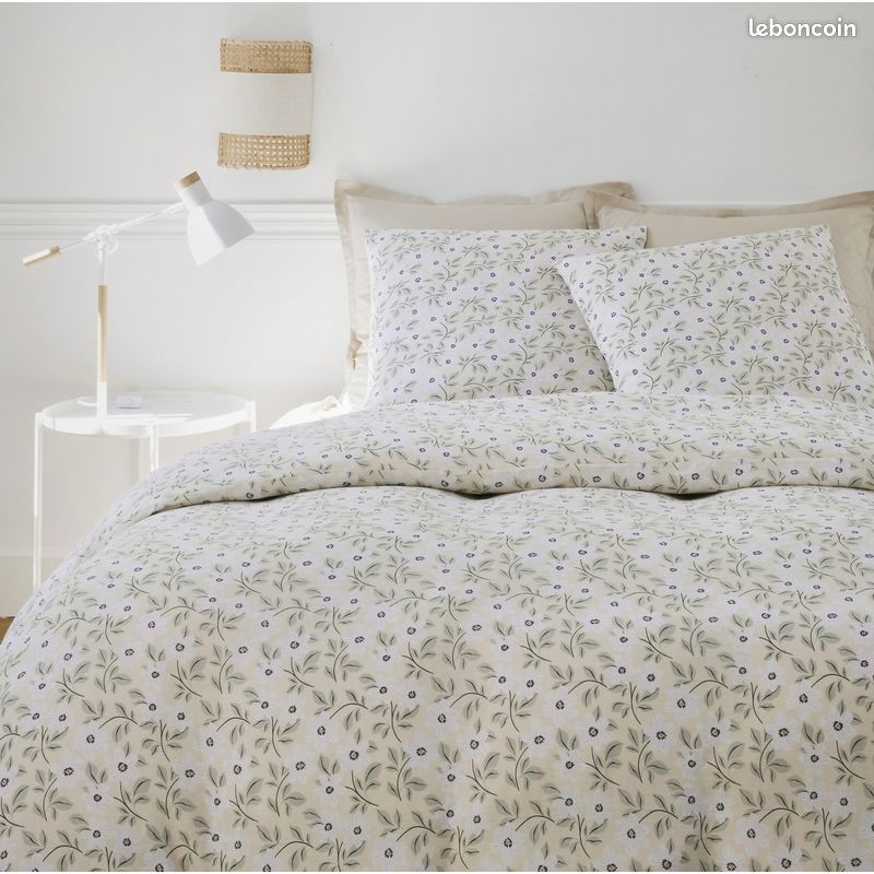 Parure de lit gaze de coton 220 x 240 cm Lucile (image 3)