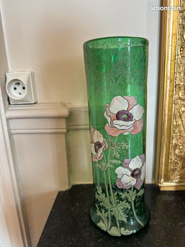 Vase Legras émaillé (image 1)
