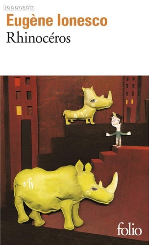 Livre Ionesco Rhinoceros (image 1)