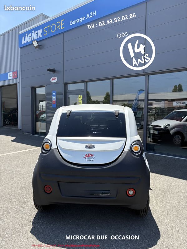 A2H VOITURE SANS PERMIS Occasion Microcar Dué (image 3)