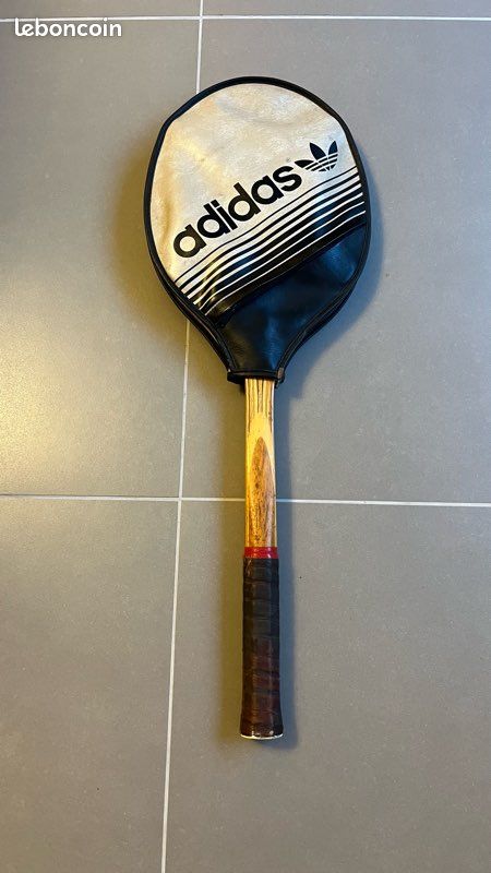 Raquette De Tennis Vintage Dunlop Maxply Fort En Bois Taille Medium 4 5 8