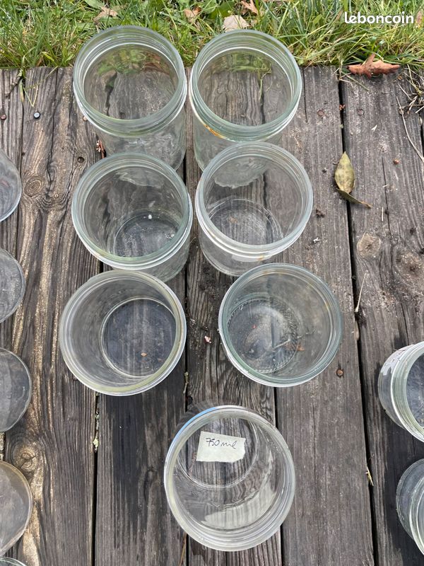 7 bocaux 750ml (image 1)