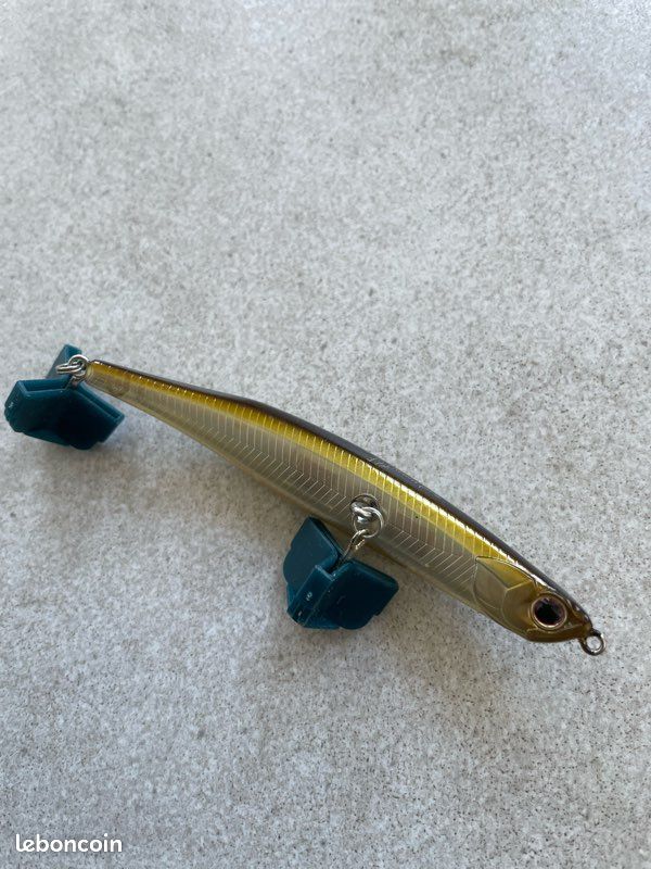 Leurre De Pêche OSP Bent Minnow 76F Flottant - 76mm, 4.3g