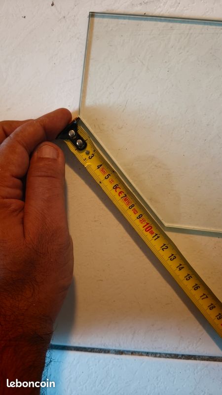Lot de plaques d'étagères en verre transparent (bricolage / déco) (image 11)