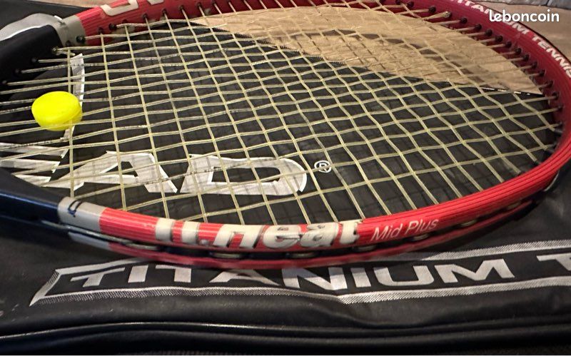 RAQUETTE TENNIS HEAD TI HEAT MID PLUS MANCHE 1 4 1/8