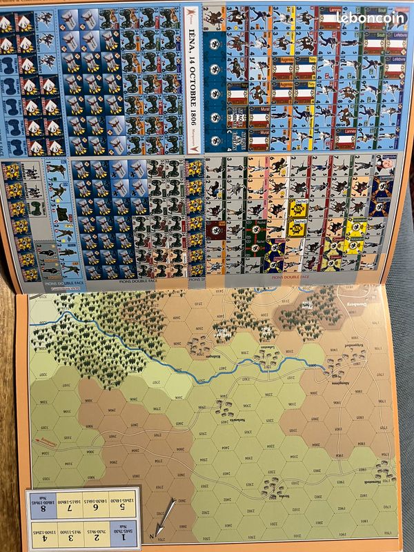 Vae Victis n°71 – Iéna 1806 – Jeu wargame complet non dépunché (image 2)