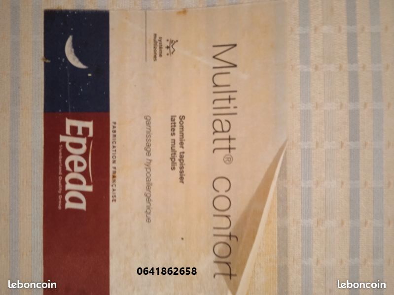 Sommier et matelas (image 1)