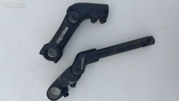 Potence city à plongeur reglable pour cintre Ergotec Kobra Vario