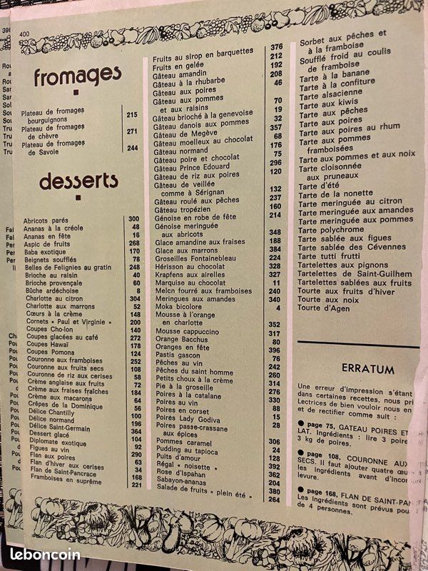 Livre: Menu à la carte. Mode de Paris (image 8)