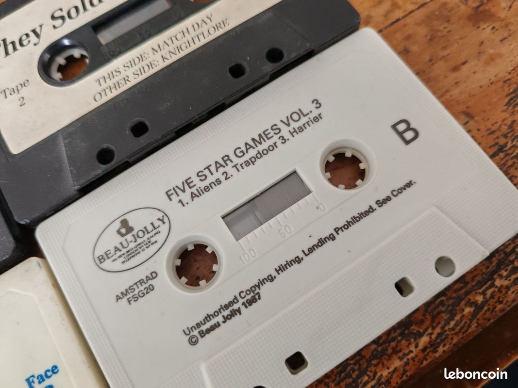 Jeu Vidéo Compilation Pour Amstrad CPC - état Correct, Cartouche Ou Cassette, Occasion