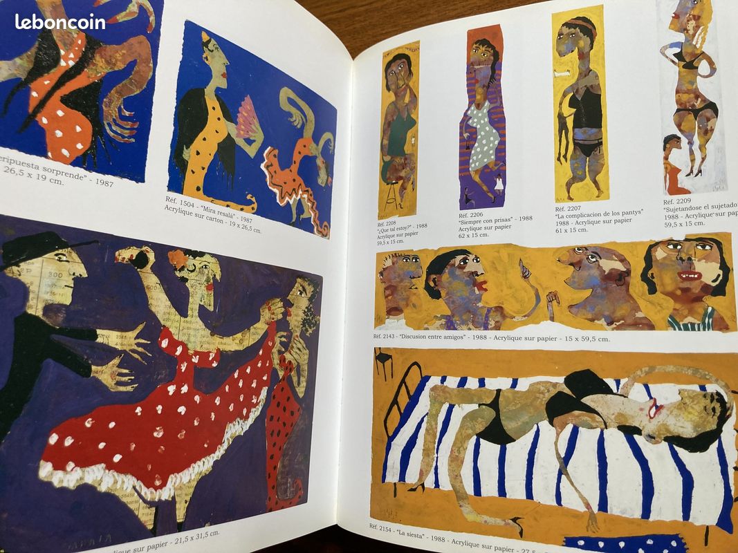 Sabala Catalogue 2000 Monaco Kamil illustré galerie peinture éd limitée (image 7)