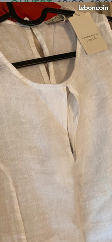 Superbe combinaison femme neuve en lin le jardin du lin Vêtements