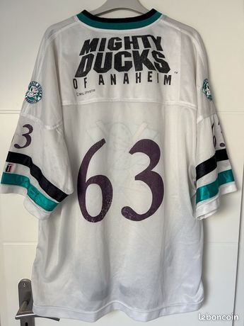 Maillot De Hockey Vintage Mighty Ducks – PAW, Taille M, Made In USA