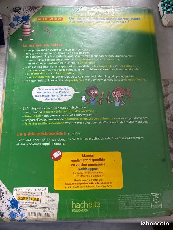 Livre Mathématiques de l ‘ élève (image 5)