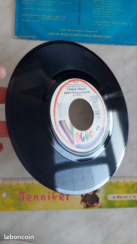 Vinyle 45Tours Frida Abba i know there's something going on threnody (image 6)
