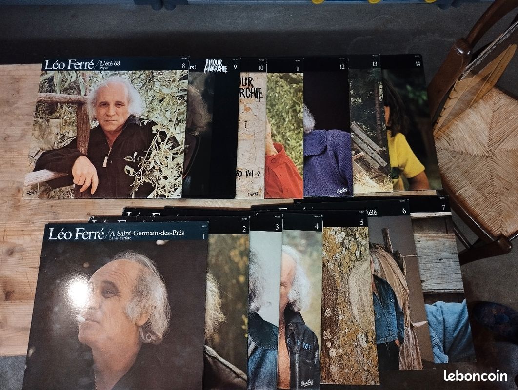 Vinyles série de 14 Léo Ferré (image 2)