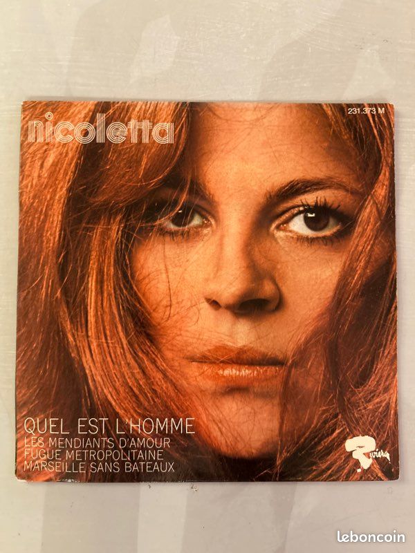 Vinyle Nicoletta – Quel Est L'homme (image 1)