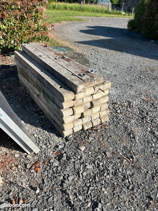 Lisse béton pour clôture palissade béton (image 3)