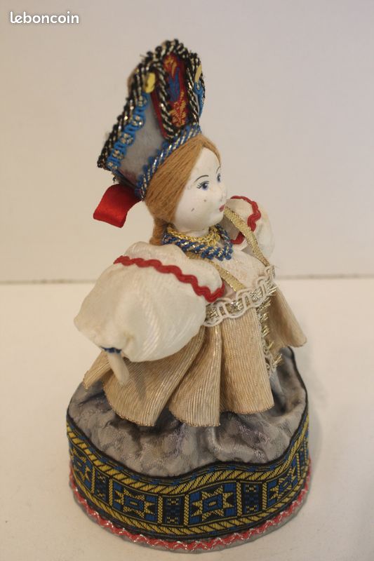 POUPÉE DE COLLECTION russe Russian Doll en porcelaine fait main EUR 32